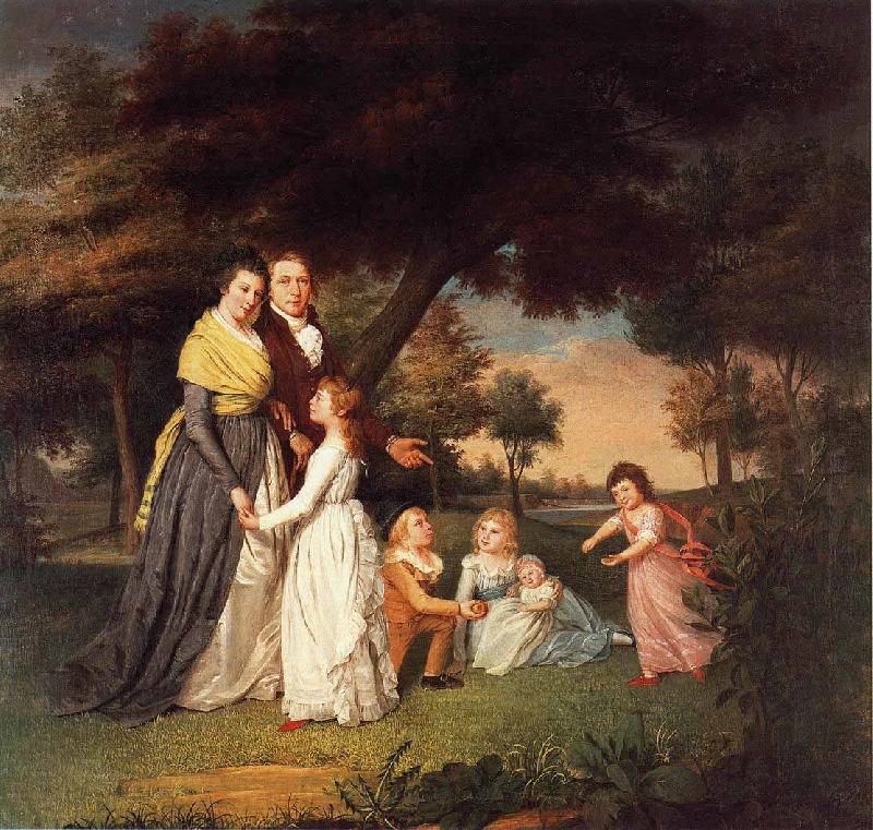 James Peale The Artist and His Family France oil painting art